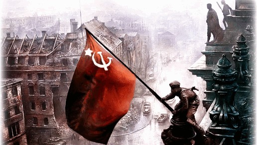 drapeau sovietique 8 mai