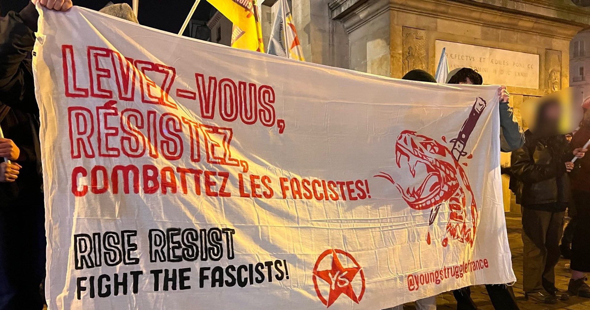 manifestation antifasciste