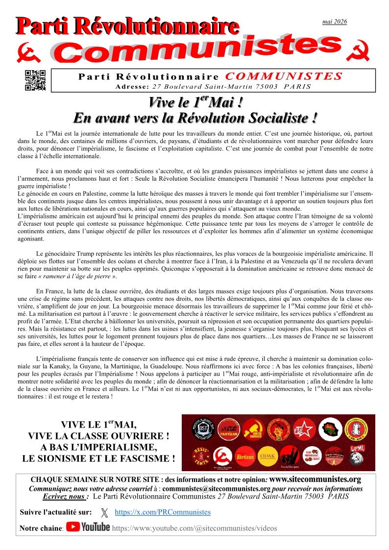 tract 1er mai