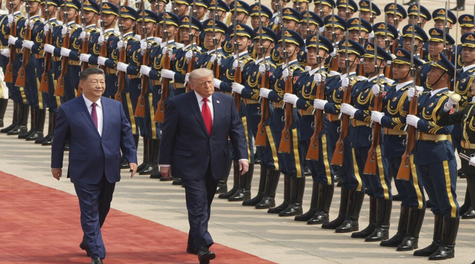 trump en chine