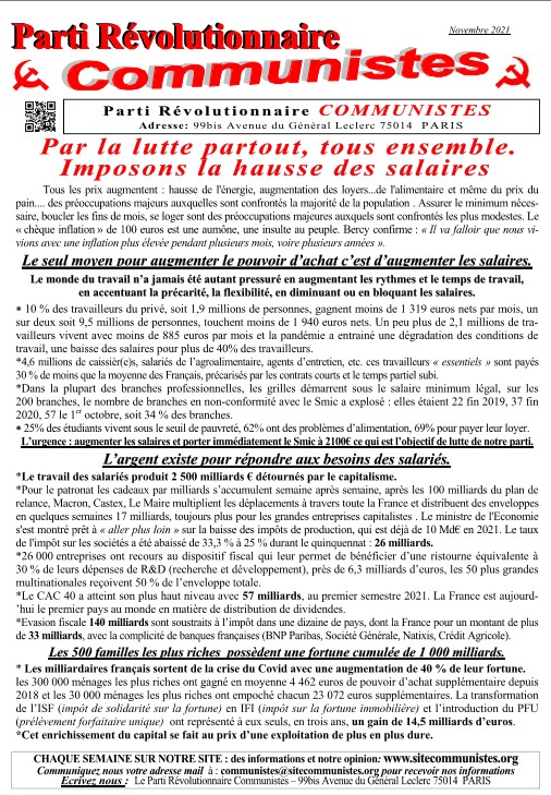 Tract novembre